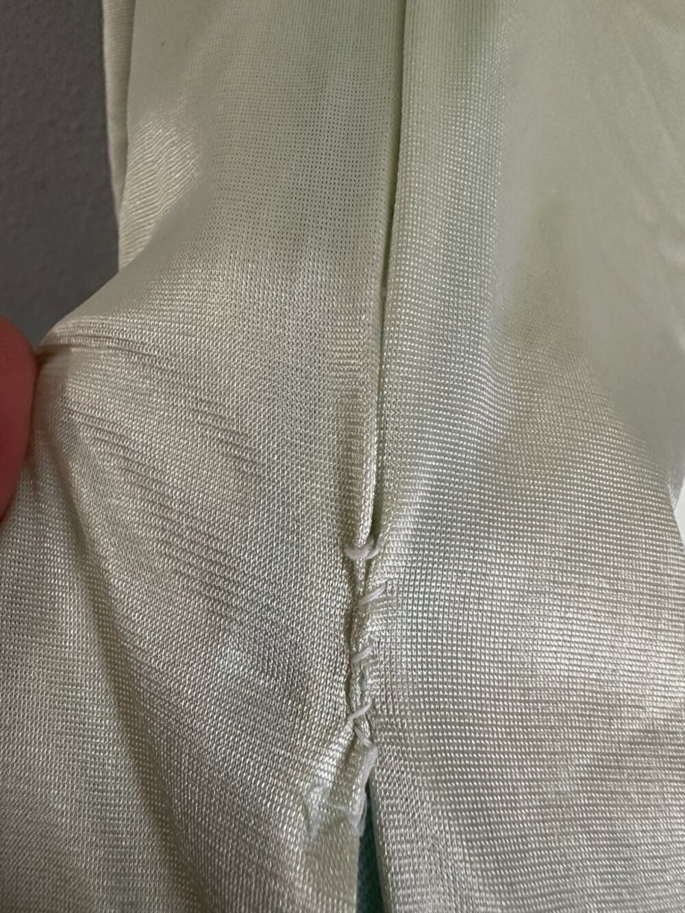 Vintage Vanity Fair Pale Green Nylon Nightgown Maxi Dress USA Women’s S Lounge S - Picture 4 of 7
